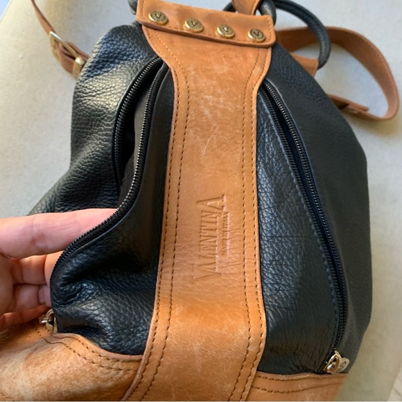 Valentina Bags Valentina Leather Backpack Poshmark